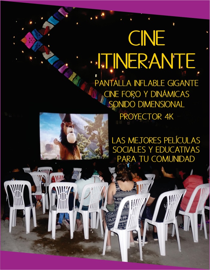 Diseño servicios de exhibición de películas